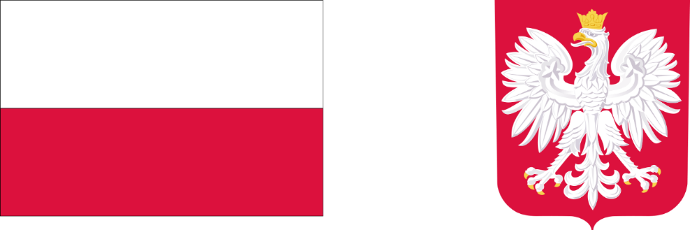 Polska Flaga i Godlo bez tekstu