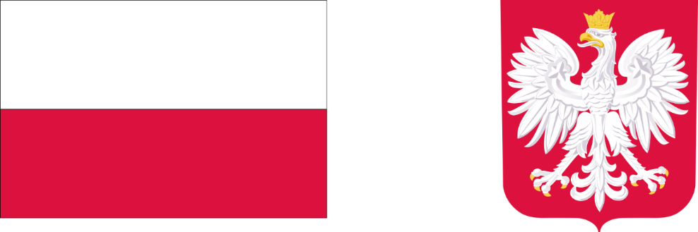 flaga i godło Polski